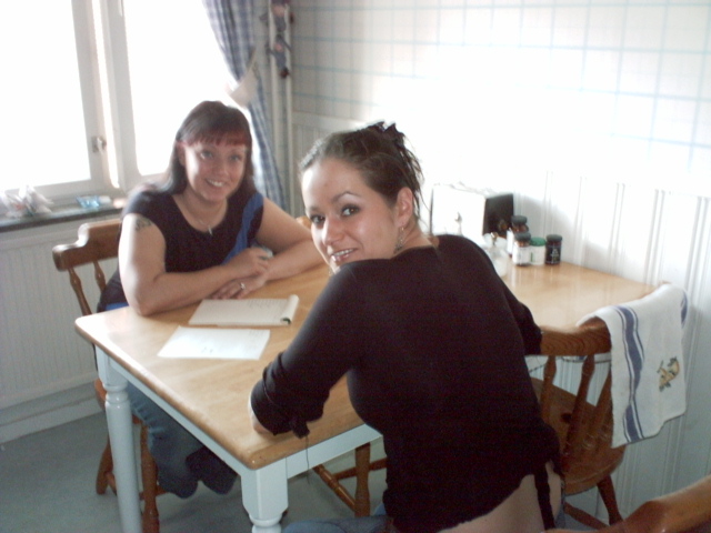 Mina döttrar Pia och Maria